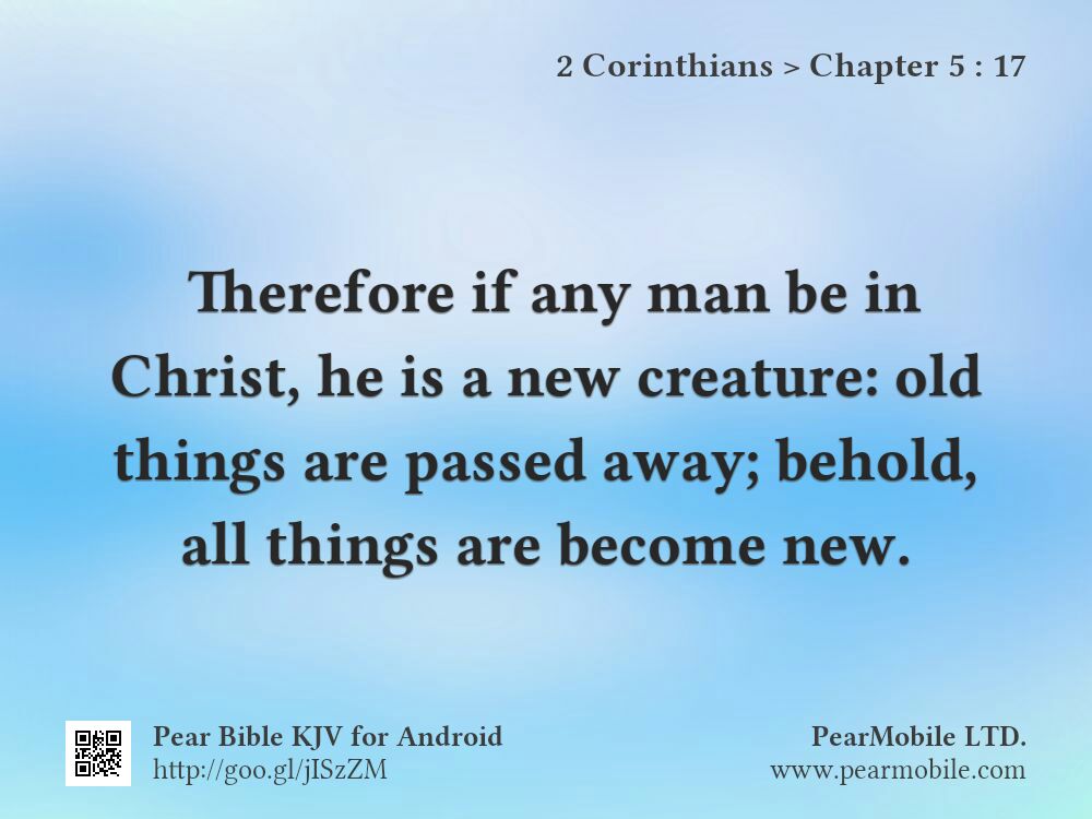 2 Corinthians, Chapter 5:17